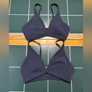 Target all in motion Triangle Convertible Sports Bra Navy size small lot of 2